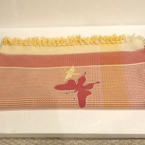 APRIL CORNELL TABLE LINEN, SQUARE TABLECLOTH, 49.5 X 49.5 INCHES,  100% COTTON